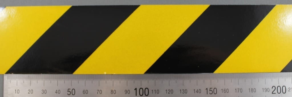3M Yellow/Black Class 2 (3200 Series) Reflective Tape – RIGHT - Image 9