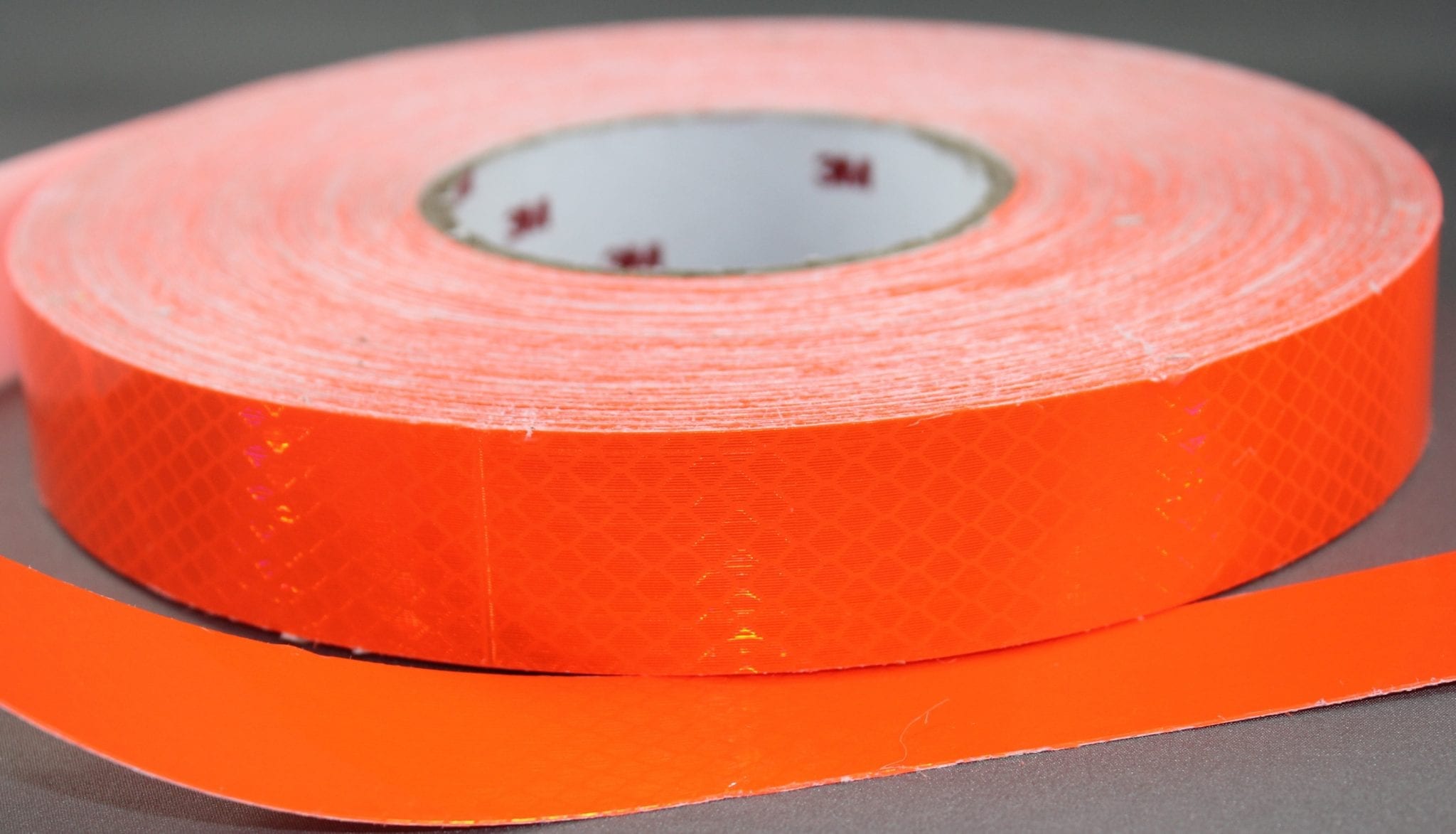 3M Fluoro Orange (4084) Diamond Grade Class 1 Reflective Tape - Image 5