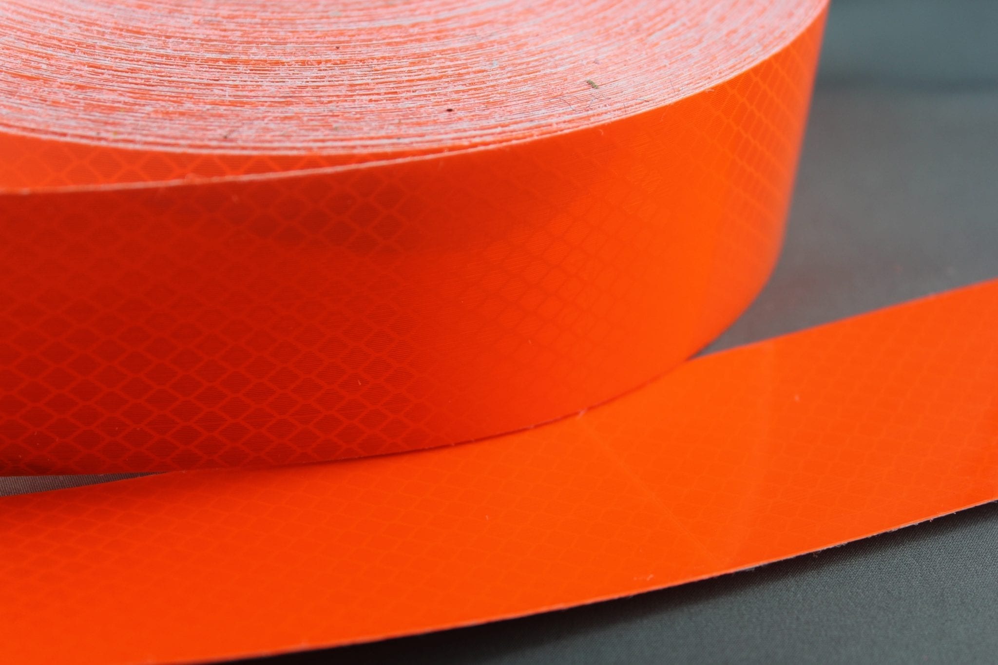3M Fluoro Orange (4084) Diamond Grade Class 1 Reflective Tape - Image 2