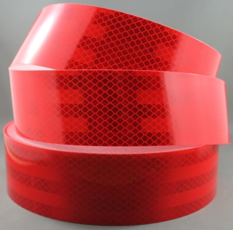 3M Red (983-72) Diamond Grade Class 1 Reflective Tape - Image 5