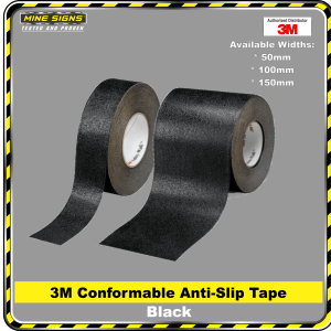 3M Conformable Black Anti Slip Tape