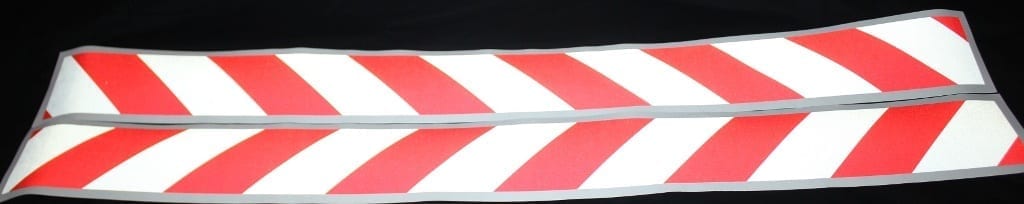 3M Class 2 Reflective Tape - Left & Right Direction 1.15m Pairs - Image 6