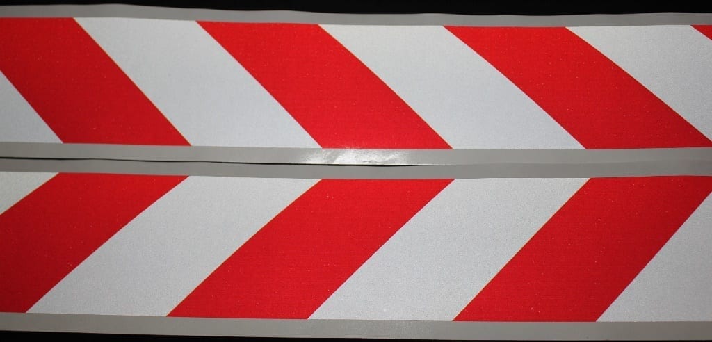 3M Class 2 Reflective Tape - Left & Right Direction 1.15m Pairs - Image 5