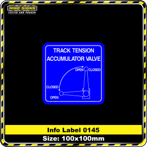 Track Tension Accumulator Valve (Info Label 0145)