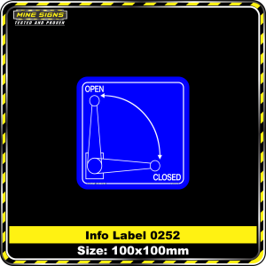 Open -> Closed (Info Label 0252)