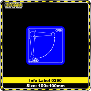 Open -> Closed (Info Label 0290)