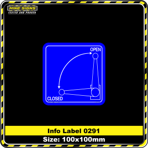 Open -> Closed (Info Label 0291)