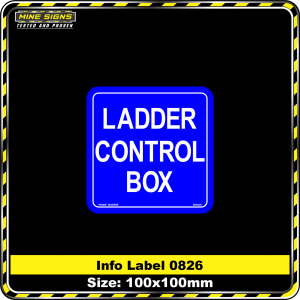 Ladder Control Box (Info Label 0826)