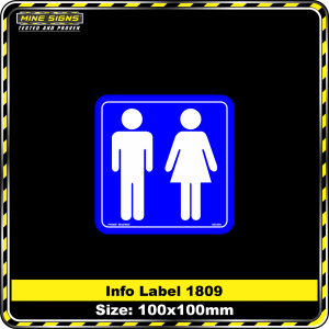 Unisex Symbol (Info Label 1809)