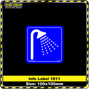 Shower Symbol (Info Label 1811)