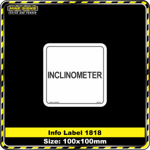 Inclinometer (Info Label 1818)