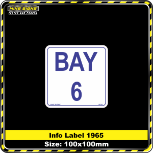 Bay 6 (Info Label 1965)
