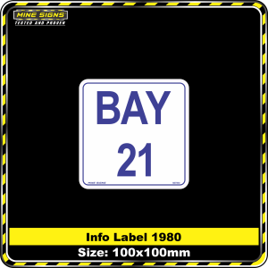 Bay 21 (Info Label 1980)