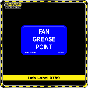 Fan Grease Point (Info Label 0789)