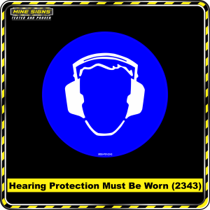 Ear Protection (Pictogram 2343)