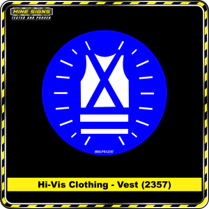 High Vis Clothing/Vest (Pictogram 2357)