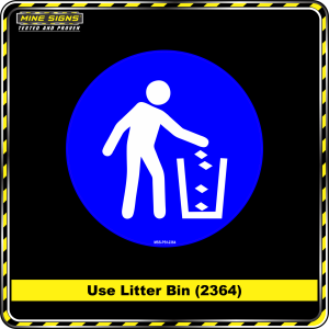 Use Litter Bin (Pictogram 2364)