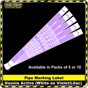 Pipe Marking Label - Oxonia Active