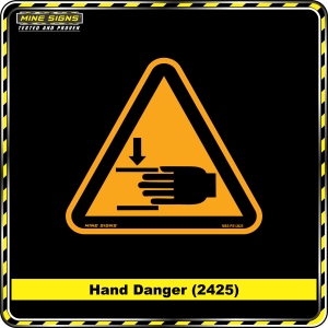 Hand Danger (Pictogram 2425)