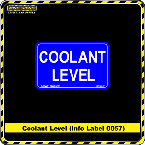 Coolant Level (Info Label 0057)