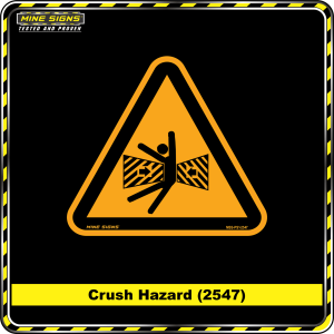 Crush Hazard (Pictogram 2547)