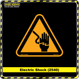 Electric Shock (Pictogram 2540)