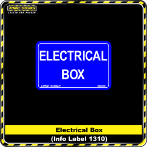 Electrical Box (Info Label 1310)