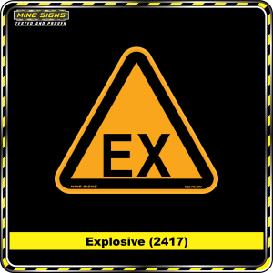 Explosive (Pictogram 2417)