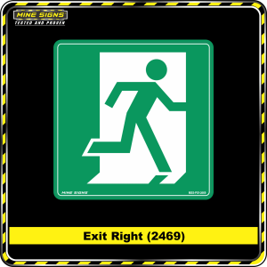 Exit Right (Pictogram 2469)