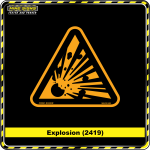 Explosion (Pictogram 2419)