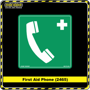 First Aid Phone (Pictogram 2465)