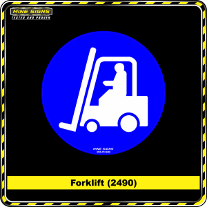Forklift (Pictogram 2490)