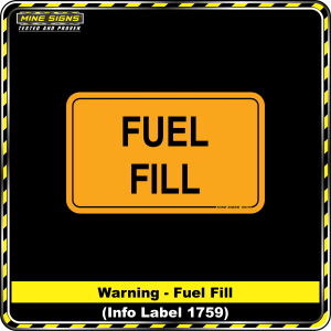 Fuel Fill (Info Label 1759)