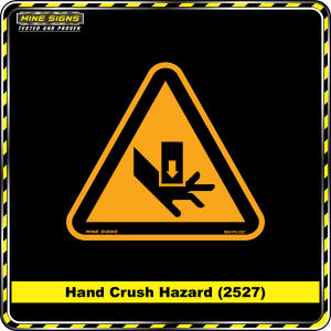 Hand Crush Hazard (Pictogram 2527)
