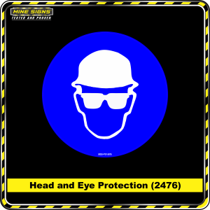 Head & Eye Protection (Pictogram 2476)