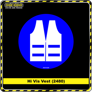 High Vis Vest (Pictogram 2480)