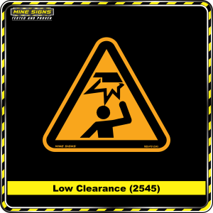 Low Clearance (Pictogram 2545)