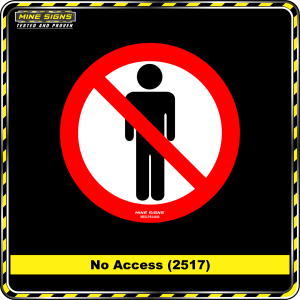 No Access (Pictogram 2517)