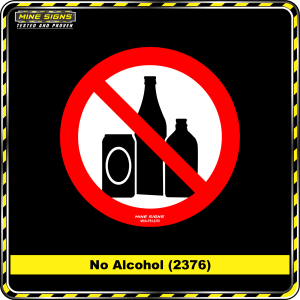 No Alcohol (Pictogram 2376)