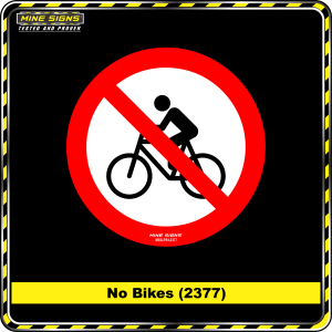No Bikes (Pictogram 2377)