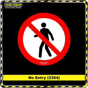 No Entry (Pictogram 2394)