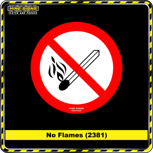 No Flames (Pictogram 2381)