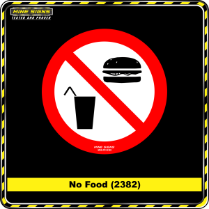 No Food (Pictogram 2382)