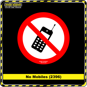 No Mobiles (Pictogram 2396)