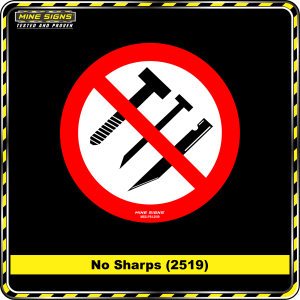 No Sharps (Pictogram 2519)