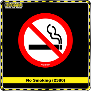 No Smoking (Pictogram 2380)