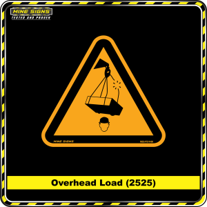 Overhead Load (Pictogram 2525)