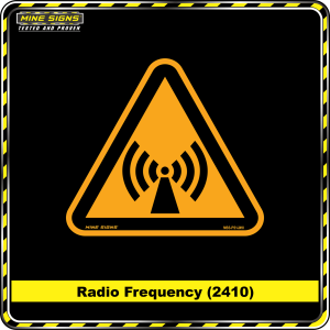 Radio Frequency (Pictogram 2410)