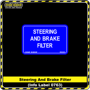 Steering and Brake Filter (Info Label 2200)