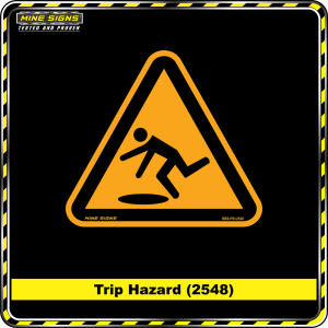 Trip Hazard (Pictogram 2548)